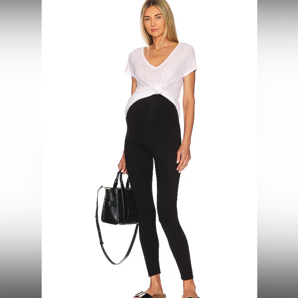 Hatch Before During And After Leggings Size L Bla… - image 1